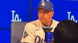 大谷翔平、全力疾走で併殺阻止　ド軍監督が称賛「素晴らしいハッスルプレー」