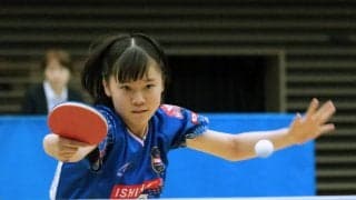 【卓球】１４歳・石田心美「強い選手とやってみたい」中学生対決制し８強　対戦熱望の橋本帆乃香は辞退も「早田さん…」