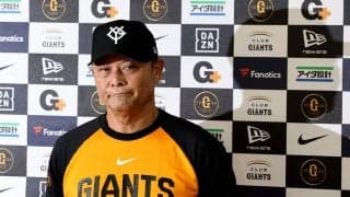 【巨人】橋上秀樹監督代行が指揮を執る交流戦開幕戦　打率２割８厘と苦しむ泉口友汰が今季初１番