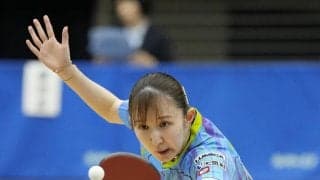 【卓球】早田ひなが涙「決勝の２点負けは引きずっている」２連勝も…世界選手権の悔しさ吐露
