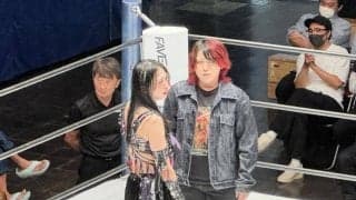 騒然！マリーゴールド退団の林下詩美が古巣スターダム電撃登場「またここでプロレスしたい」元盟友・上谷沙弥は怒り「何しに来たの？」「お前これまで何してた？」