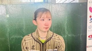 卓球　早田ひなが準決勝敗退に悔し涙も「新たな一歩を踏み出せた」　世界選手権団体戦銀メダルからの再出発