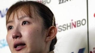 【卓球】早田ひな、２日連続で涙「人間、飛び級で上がることはできない」４強敗退／主な一問一答