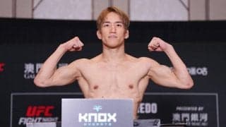 【UFC】朝倉海２年５カ月ぶりのバンタム級で計量クリア　マカオでUFC３戦目