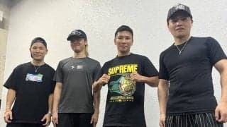 【ボクシング】那須川天心「つらいことも倍になるのか」岩田、松本、坪井の帝拳勢で合宿開始