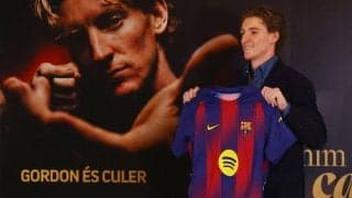 バルセロナ、ニューカッスルのイングランド代表FWゴードン獲得を発表　移籍金は129億円