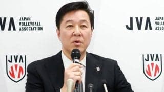 【バレー】川合会長の「逃げない発言」に「会長同席で会見を」「SNSでいちいち…」様々な声