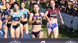 陸上女子８００Ｍの久保凛「負けられない」落合晃の日本新に刺激「日本選手権までにしっかり克服」…ＭＤＣ