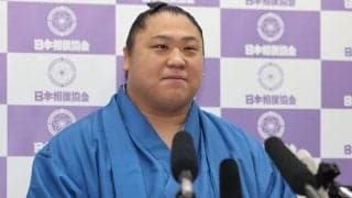 夏場所Ｖの若隆景が小１の息子浬くんとのダブル優勝に歓喜「自分の取組より緊張した」
