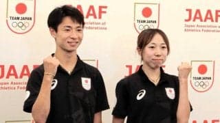 マラソン・赤崎夫妻がトークショー　暁「日本記録」、優花「ロサンゼルス五輪メダル」が目標