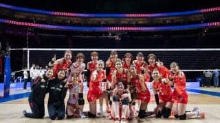 女子日本代表　初出場の栄を軸にウクライナに勝利しVNL開幕2連勝