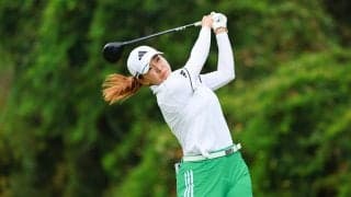 「いい位置で終われるように」渋野日向子はメジャー2勝目へ1打差3位ターン