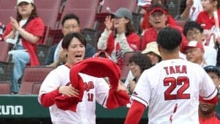 広島・森下がチームトップに並ぶ４勝目の権利持って降板　今季最長となる８回途中４失点　３連投の２番手・高が好リリーフでリード守る