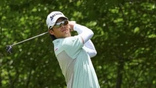 片岡尚之が「100点」のゴルフでメジャー2勝目に王手 1打差2位に出利葉太一郎