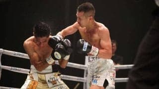 矢吹正道　亀田和毅の愛弟子退けＶ２　初回に２度倒すも連続ＫＯは６でストップ「力んじゃいましたね」