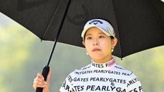 吉田鈴「惜しい～」ショット公開「くぅ～」「そのうち入りそうな気が」ホールインワンまで数ｃｍ