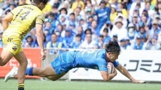 【ラグビー】埼玉・楢本幹志朗が初キャップ＆初トライ「埼玉の10番を取れるよう努力したい」