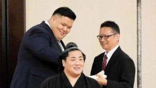 大相撲の幕下上位で勝ち越しも引退の２７歳、元十両勇磨が断髪式「ダラダラ続けるのは嫌」