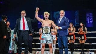 【RISE】原口健飛が65キロ最強Ｔでペッチに“４度目の正直”リベンジで涙のV