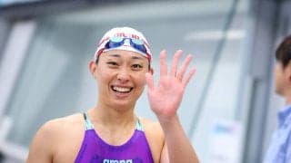 【競泳】３５歳・鈴木聡美　５０メートル平泳ぎ９連覇＆３冠へ「絶対に負けたくない。誰よりもぶっ飛ばしたい」