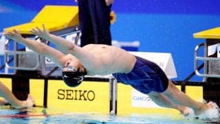 【競泳】３８歳の古賀淳也が５０メートル背泳ぎで決勝進出　水連作成の内規は「適切なのかを確認した方がいい」と言及