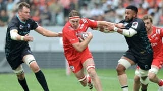 【ラグビー】リーグワン５季目の王座をかけた戦い、前半は１３-１３で折り返す　初優勝に挑む神戸、３季ぶりＶ目指すが互いに１トライ