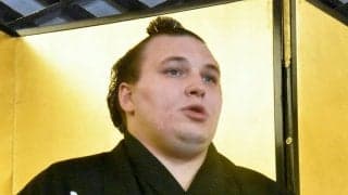 安青錦が大関昇進披露宴　名古屋場所は関脇に転落も「今までしたことなかった経験。生かして、来場所にぶつけたい」