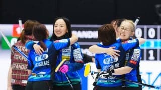 【カーリング】新生ロコ・ソラーレが日本選手権初戦を快勝　藤沢五月「本当に右肩上がり」