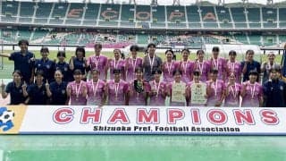 【高校サッカー】女子は藤枝順心Ｖ「去年悔しい思いを」野本心菜２得点　全国切符懸け東海総体へ