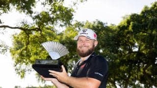 ハットンが“パパ初戦”で2年ぶりLIV2勝目 ラームは母国で2年連続2位 浅地洋佑56位