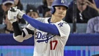 ドジャース、投手陣誤算大敗　大谷翔平は２安打１得点　６月６戦５度目のマルチ安打で今季最高打率・３０２　愛犬家集結のスタンド沸かせる
