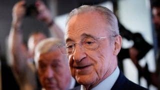 レアル会長選、現職ペレス氏が得票率67％でリケルメ氏に勝利　任期は30年までの４年間