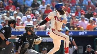 首位打者マーシュが自身初の３試合連続本塁打、かつてエンゼルスで大谷翔平ともプレー