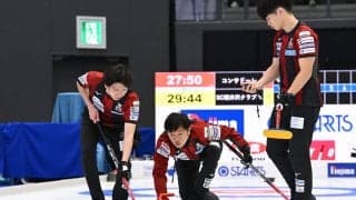 【カーリング】コンサドーレ初戦勝利　スキップ阿部晋也50歳での五輪出場へ「４年後目指すチーム」
