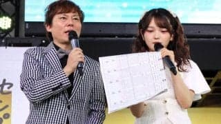 【ボート】尼崎Ｇ１　イメキャラの福留光帆がトークショー　直前の降雨に「雨女かな。すみません」