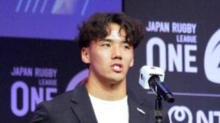 【ラグビー】神戸の上ノ坊駿介がアーリーエントリー勢としては史上初の新人賞　日本代表にも意欲「チャンスがあるならつかみたい」　リーグワン年間表彰式