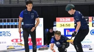 【カーリング】昨年覇者SC軽井沢ク白星発進　４年後見据え「今回も勝つこと意味ある」山口剛史