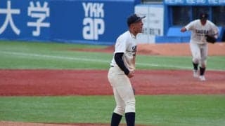 大商大の二刀流が“走攻守投”で躍動！セカンドから好リリーフ＆打っては2安打、好走塁で勝利に貢献【大学野球選手権】