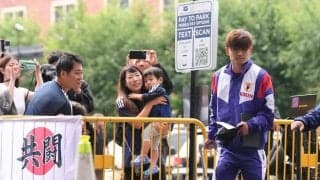 【日本代表】ベースキャンプ地の米国ナッシュビルでの公開練習に5000人超のファン集結で熱狂
