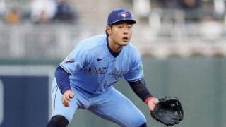 岡本和真６月初の無安打　サイ・ヤング賞候補左腕と初対戦で２三振　八回はフェンス手前へ大飛球も　守備では好守連発もチームは連勝ストップ