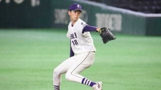 大卒プロ志望の天理大の148キロ右腕は7回2失点の好投！憧れはオリックスなどで活躍した金子千尋【大学野球選手権】