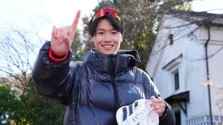 【陸上】「どこのサッカー選手かと」早大・鈴木琉胤が代表ユニ姿　名前入りで「なりきってみた」