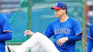 【中日】先発マラー、昇格したドラ１中西聖輝は中継ぎ待機　サノーは「６番DH」／スタメン