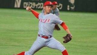 東北福祉大が連覇へ好発進、プロ注の佐藤をはじめ3発披露！富士大153キロ右腕が14Kの快投！【大学野球選手権】