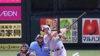 【阪神】立石正広が２号２ラン　“防御率０・00”ソフトバンク大津の内角変化球捉える