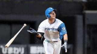 【日本ハム】大塚瑠晏「２年連続この日に打てて…」プロ入りアピール弾と同日にプロ２号でお立ち台