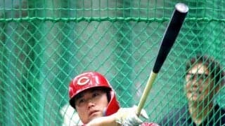 広島・末包　逆襲へ３０歳元気いっぱい「がむしゃらに、前向きに」　春季Ｃから２軍も打球角度アップへ一振不乱