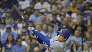 大谷翔平が激走タイムリー二塁打！打席中に一時中断の難しい状況で３試合連続安打　続くパヘズが２ラン