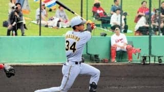阪神・岡城が緊急昇格　由宇の試合前練習から離脱し、福岡へ移動したとみられる ２軍では打率．２０８