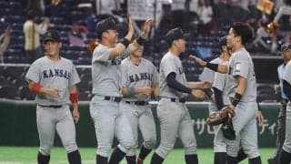 【大学選手権】関大が逆転８強　百合沢飛が全国初登板で150キロ、フォーム修正で掴んだ手応え